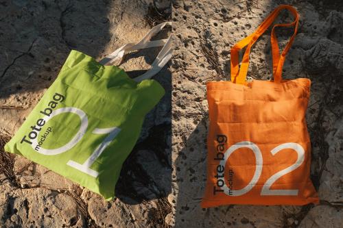 Tote bag mockup - Nature edition