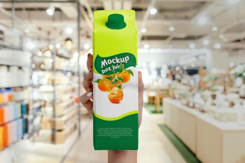 Juice Packaging Mockup