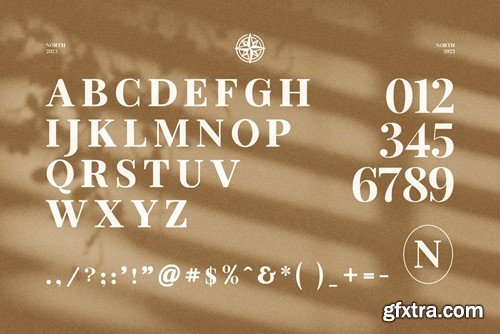 North Elegant Serif Font Typeface FS53RKL