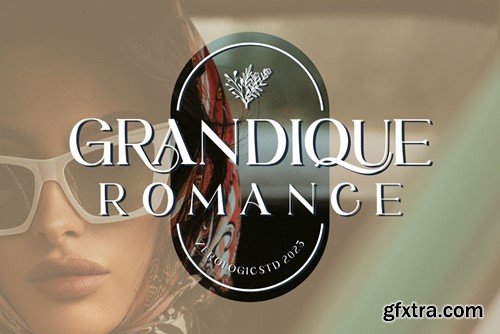 Grandique Romance Luxury DIsplay Font MHD73AM