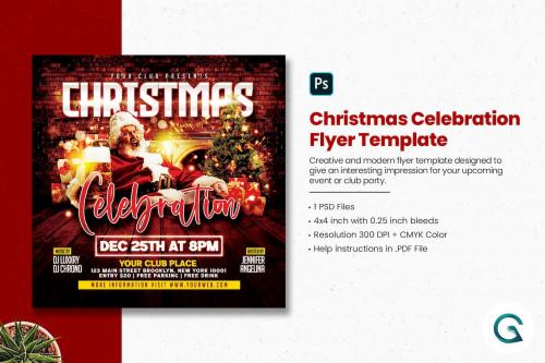 Christmas Celebration Flyer