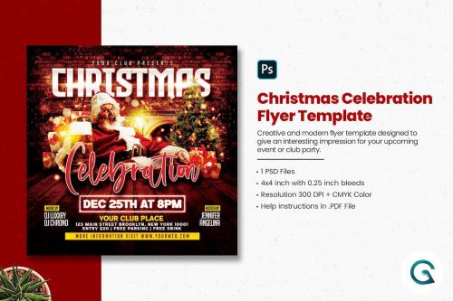 Christmas Celebration Flyer