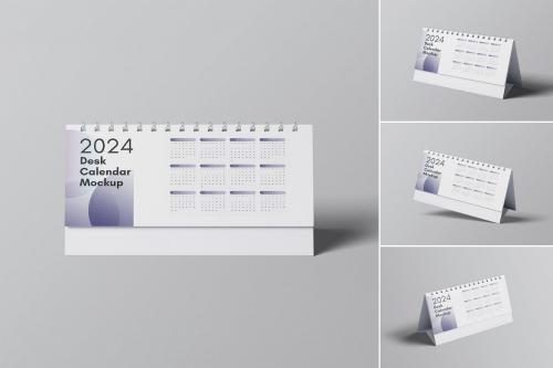 Desk Calendar Mockup