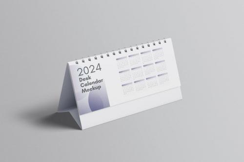 Desk Calendar Mockup