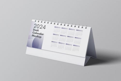 Desk Calendar Mockup