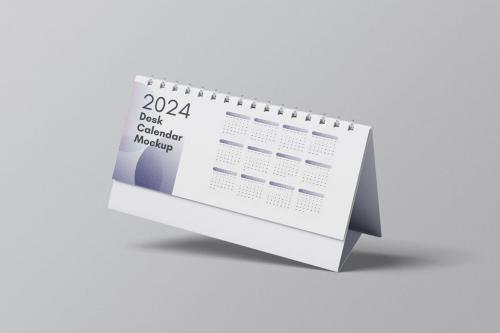 Desk Calendar Mockup