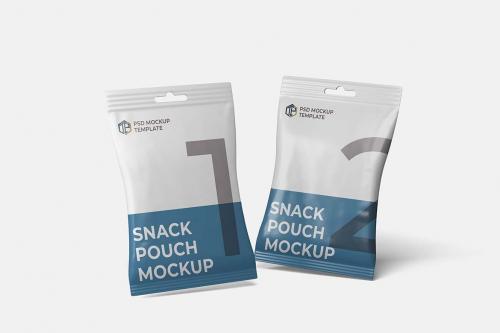 Snack Pouch Mockup