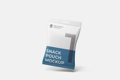 Snack Pouch Mockup