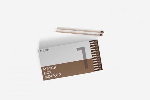 Match Box Mockup