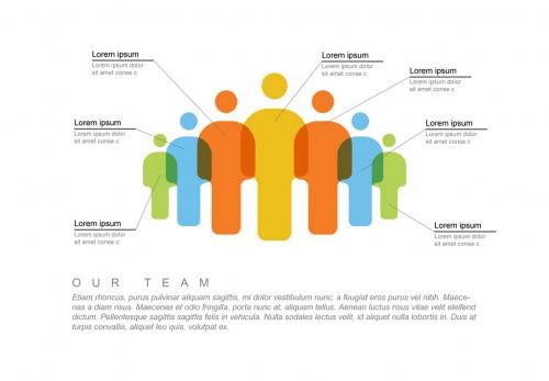 Colorful Team Infographic Layout - 231050821