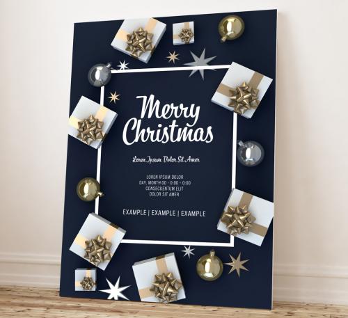 Christmas Poster Layout - 231397861