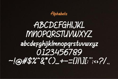 Yattana Kiddler Font