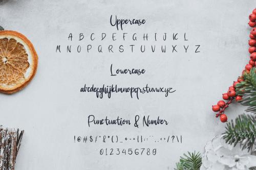 Kasmaran - Modern Handwritten Script