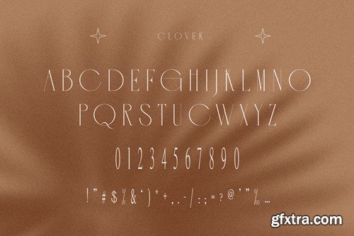 Clover Elegant Serif Font Typeface 7H3JWM6