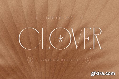 Clover Elegant Serif Font Typeface 7H3JWM6