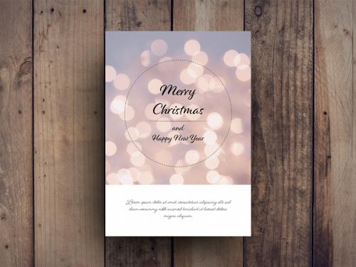 Christmas Card Layout - 231986562