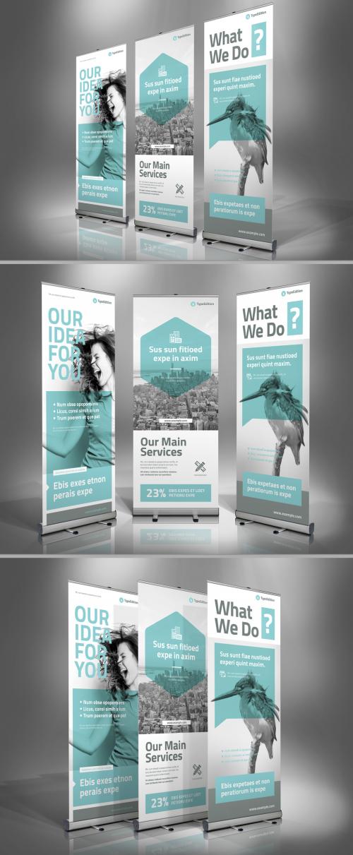 Roll-Up Banner Layout - 233032349