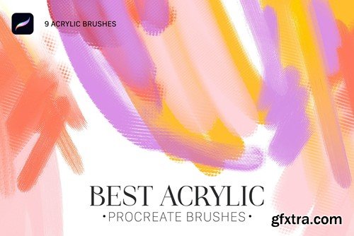 Best Acrylic Procreate Brushes FFLDRKL