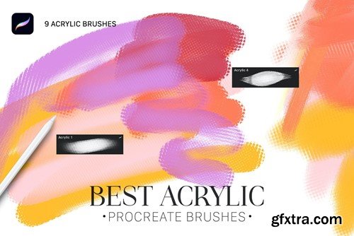 Best Acrylic Procreate Brushes FFLDRKL