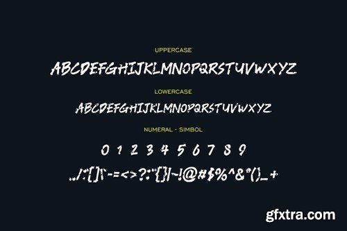 Ghimexs - Font HH3U7KU