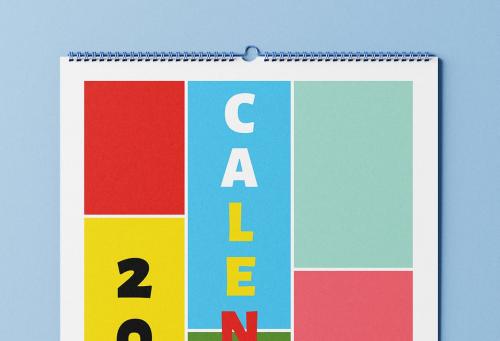 Colorful Calendar 2024