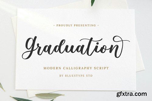 Graduation - Calligraphy Font M5CZY62