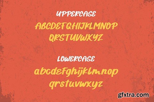 GONJAR - Brush Display Font PYUS8SZ