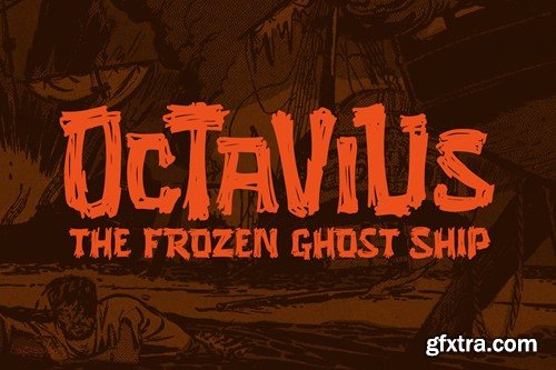 Hatchet Job - A Halloween Brush Font HHGNVSS