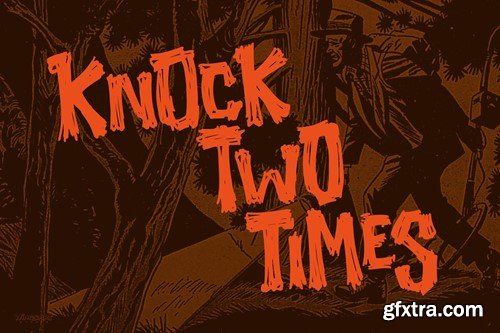 Hatchet Job - A Halloween Brush Font HHGNVSS