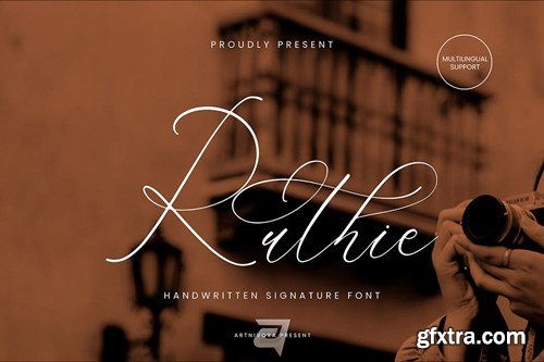 Ruthie - Handwritten Signature Font 5RAJCNQ