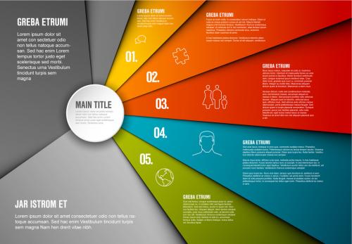 Five Point Infographic Layout - 236340210