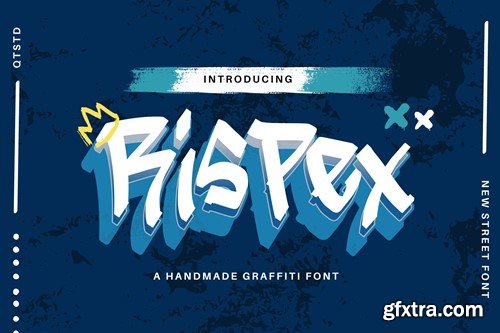 Rispex - A Handmade Graffiti Font RYEAZU3