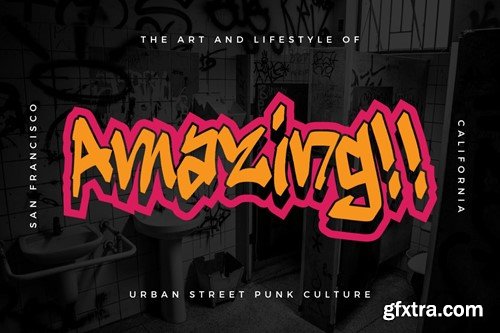 Rispex - A Handmade Graffiti Font RYEAZU3