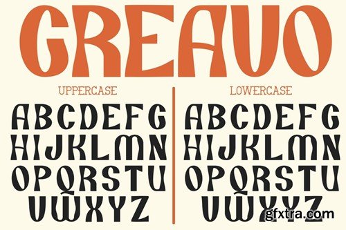 Greavo - Psychedelic Display Font 795FY6A