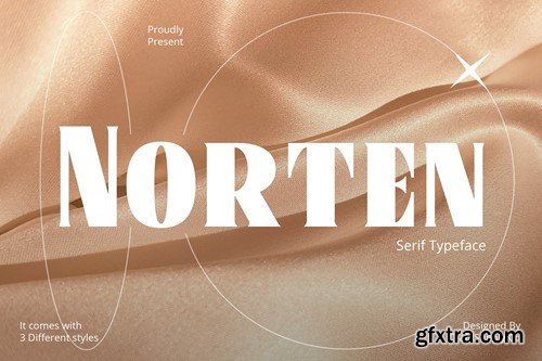 Norten – Serif Typeface BMGCQS8