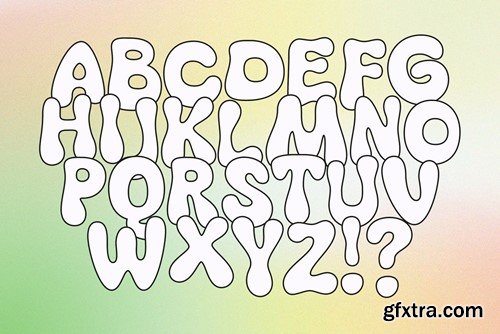 Boyers – Bubble Font XMHZWLK