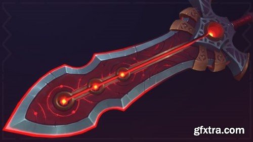Handpainted 3D Weapon Course [FULL WORKFLOW]