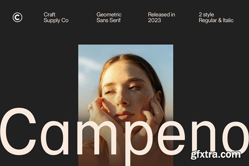 Campeno – Geometric Sans Serif 82PR2FP