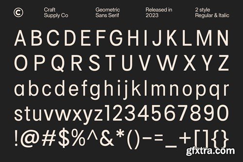 Campeno – Geometric Sans Serif 82PR2FP