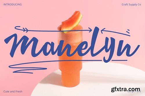 Manelyn – Cute Script Font 7WPRVFJ