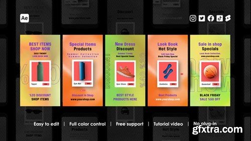 Videohive Online Shopping Instagram Reels 49166164