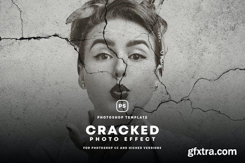 Cracked Photo Effect ECWREB2