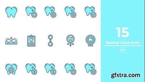 Videohive Dental Care Icon After Effects 49172608