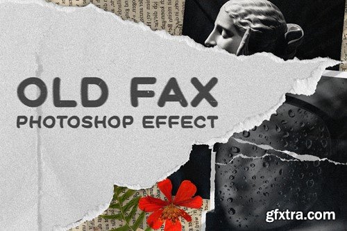 Old Fax Photoshop Text Effect WE4KJJC