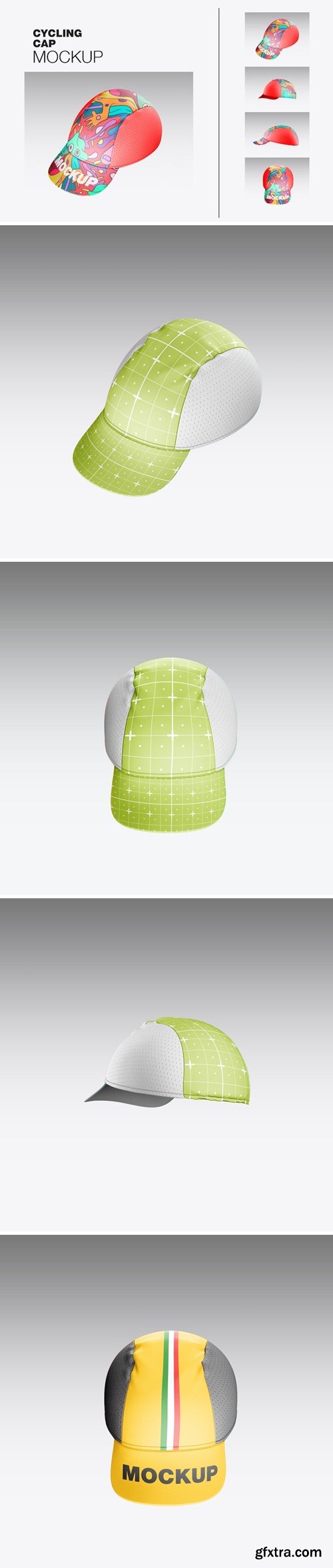 Cycling Cap Mockup T7EBGCZ