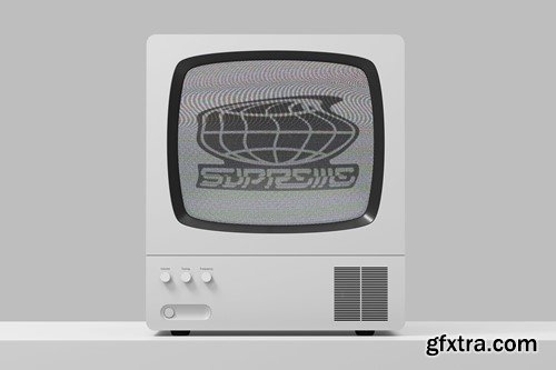 CRT TV Effect PMF3D8U