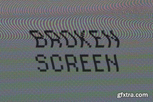 CRT TV Effect PMF3D8U