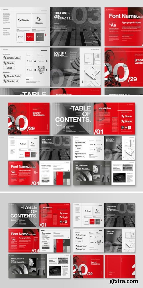 Brand Guidelines Brochure Template ECBM4R6