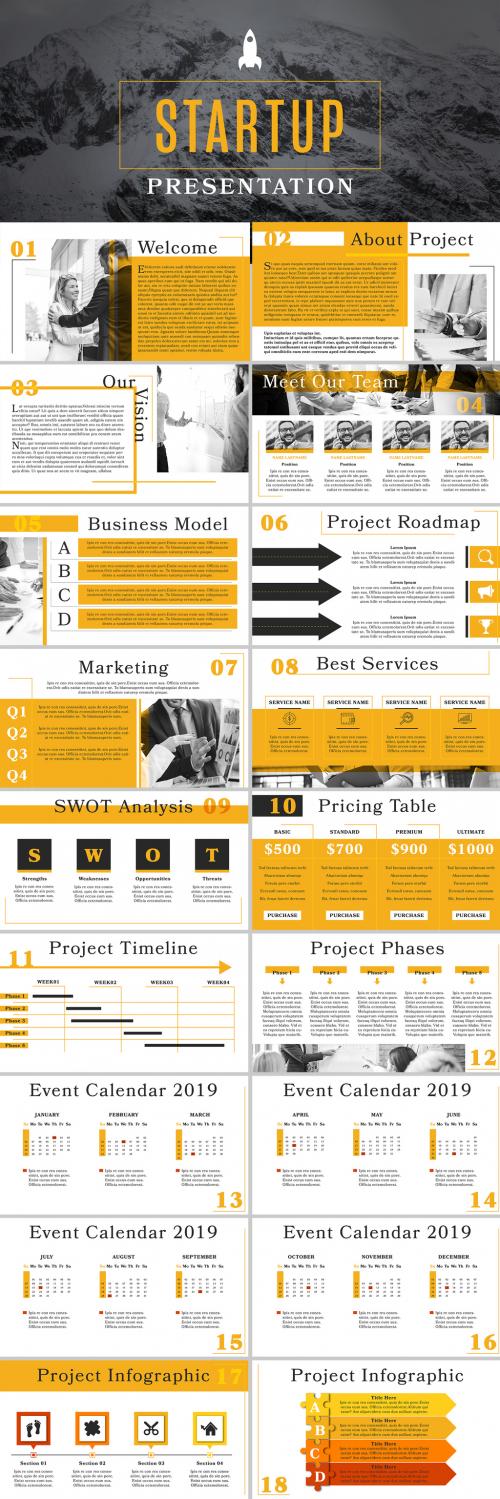 Business Startup Presentation Layout - 238430699