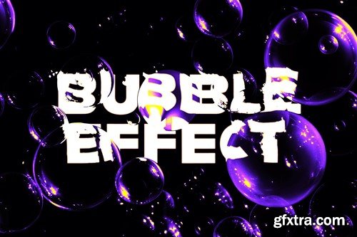 Bubble Distortion Text Effect VE3SQG8